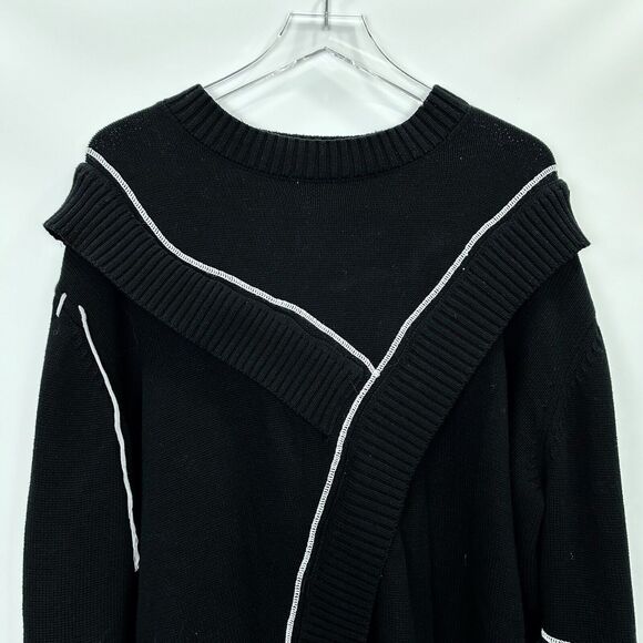Harsh and Cruel Irregular Deconstruction Sweater Streetwear Goth Alternative M - Picture 4 of 8